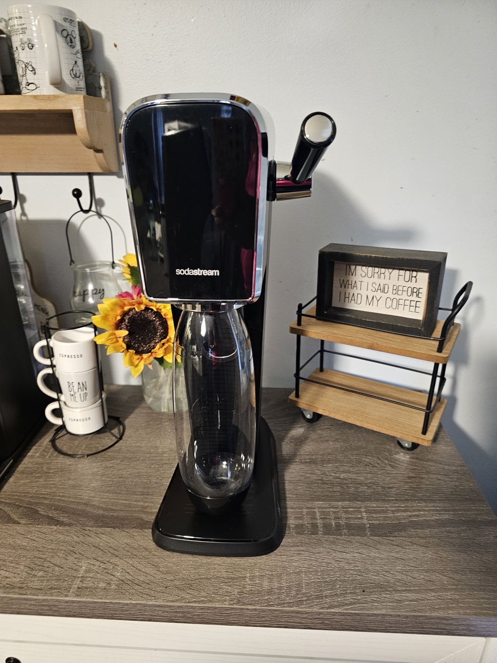 SodaStream Art Sparkling Water Maker - Black- New